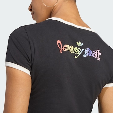 ADIDAS ORIGINALS Футболка 'Adidas x Jeremy Scott' в Черный