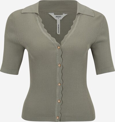 OBJECT Tall Knit cardigan 'TRIA' in Smoke grey, Item view