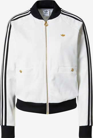 ADIDAS ORIGINALS Sweatjacke 'Sst' in Weiß: predná strana