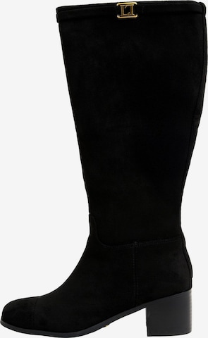 Lipsy Stiefel in Schwarz: Vorderseite