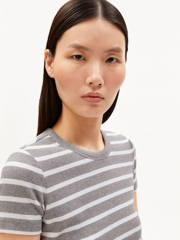 ARMEDANGELS Shirt 'KARDAA' in Grey