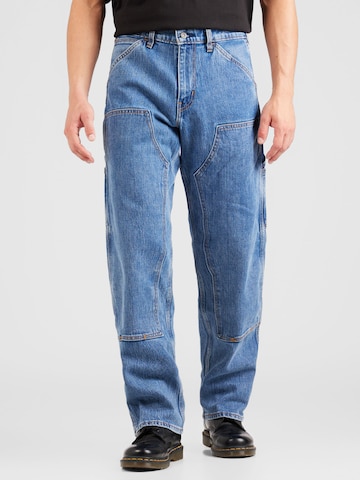 LEVI'S Loosefit Jeans i blå: framsida