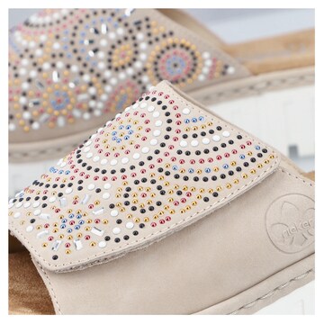 Rieker Pantolette in Beige