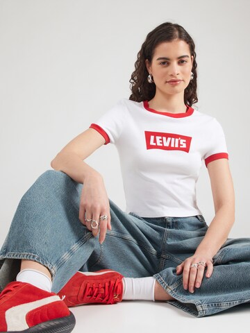 LEVI'S ® T-Shirt 'Essential' in Weiß: Vorderseite