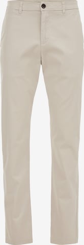 WE Fashion - Pantalón chino en beige: frente