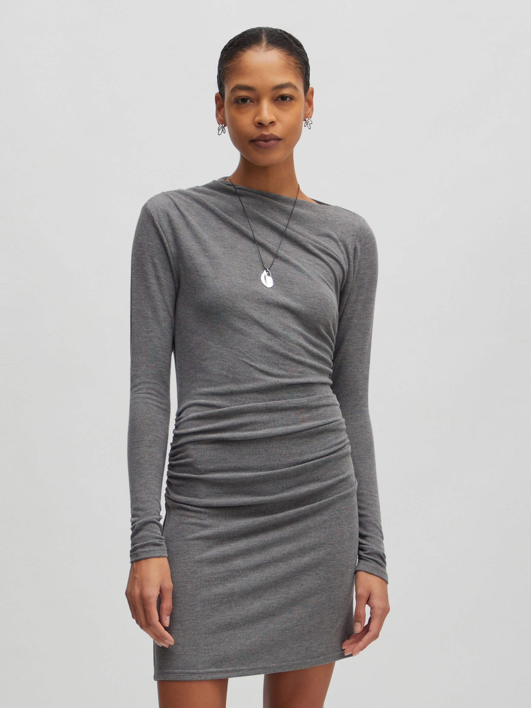 EDITED Produkte Kleid 'Alana' grau