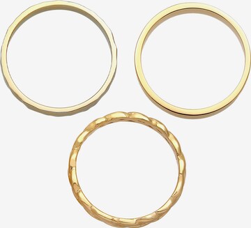 ELLI Ring 'Organic' in Goud