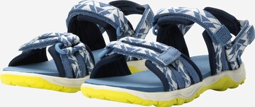 JACK WOLFSKIN Sandale in Blau