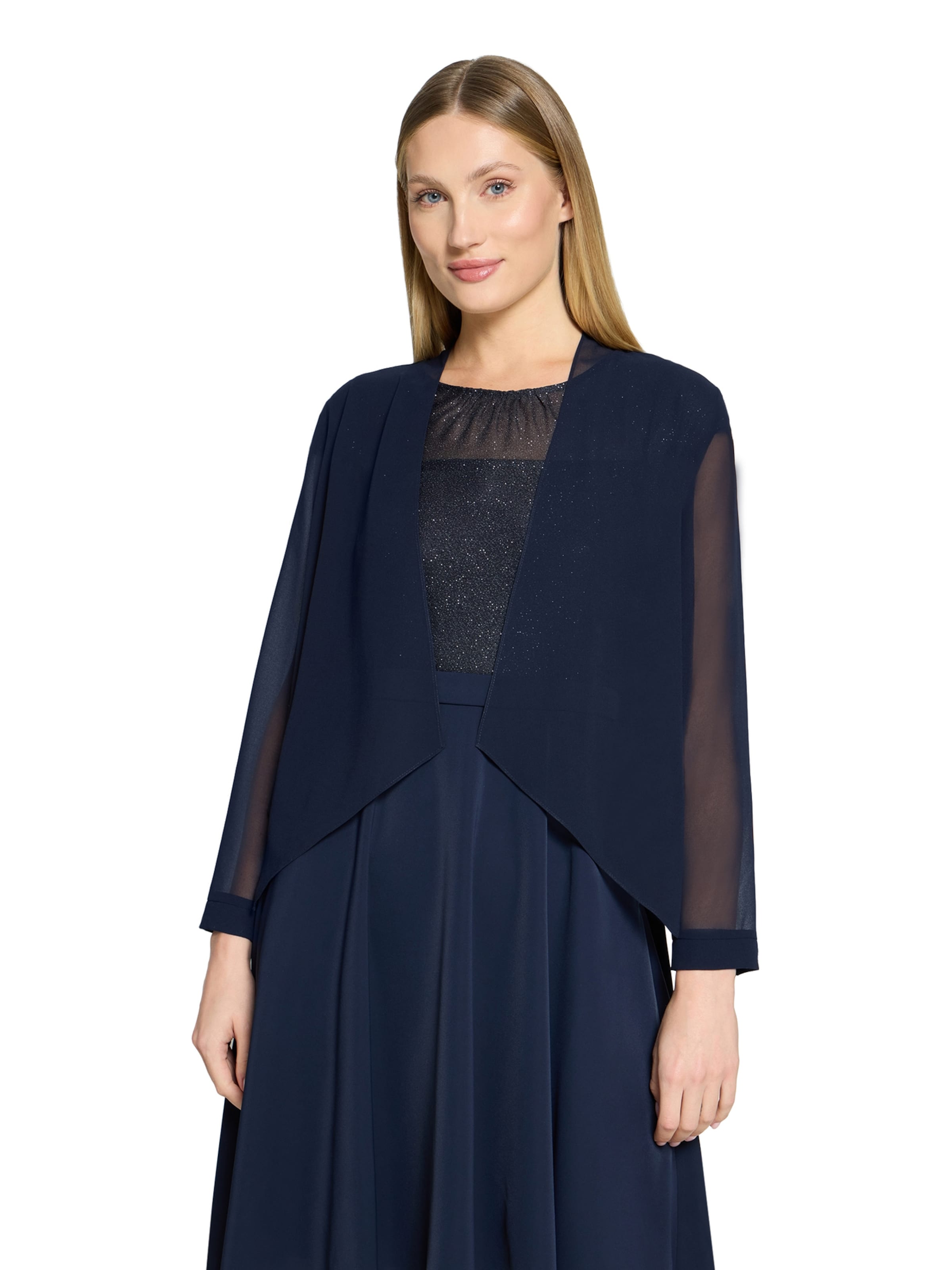 Vera Mont Bolero in Blauw: voorkant