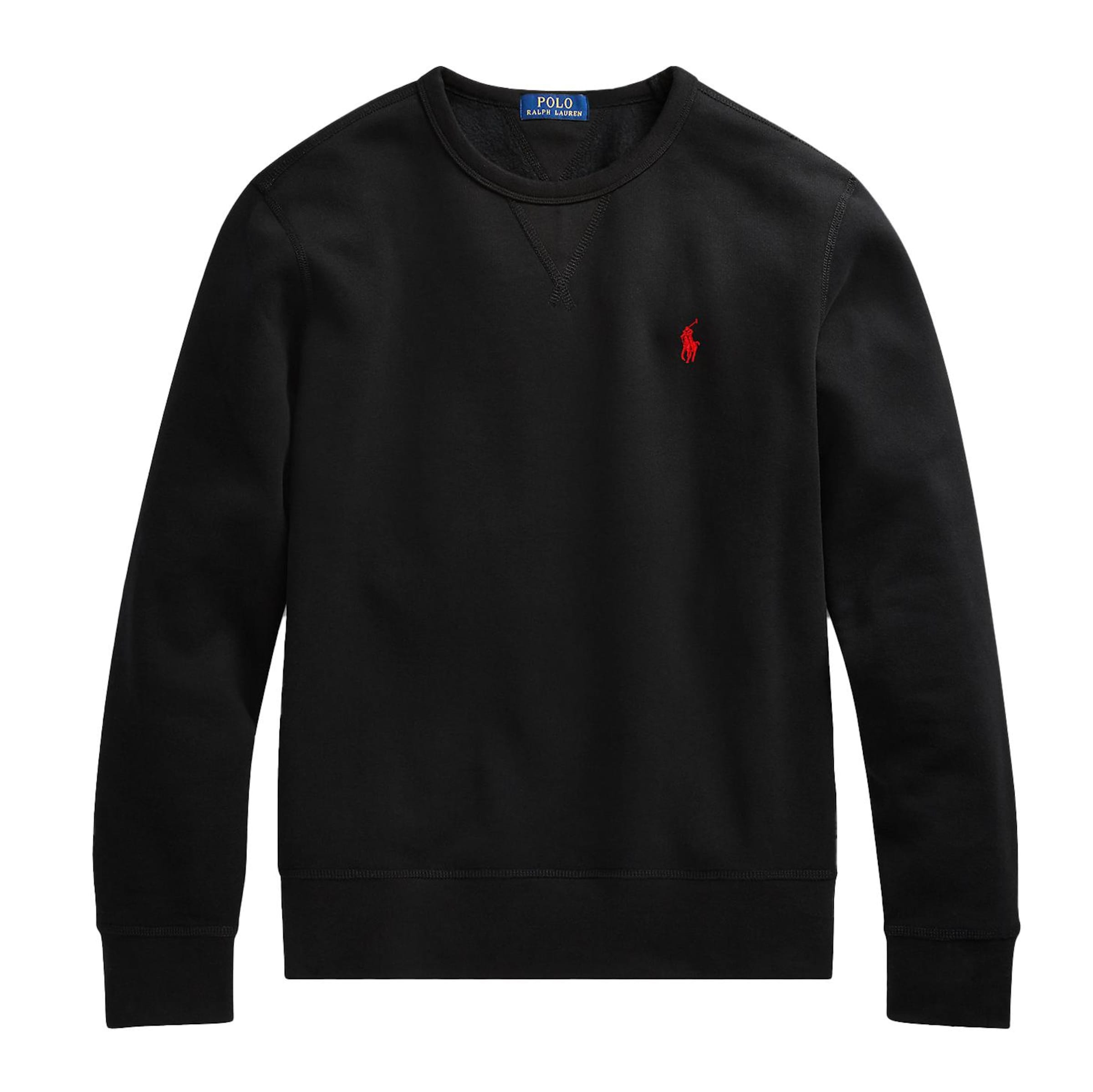 Polo Ralph Lauren Regular fit Sweatshirt 'LSCNM1' in Zwart: voorkant