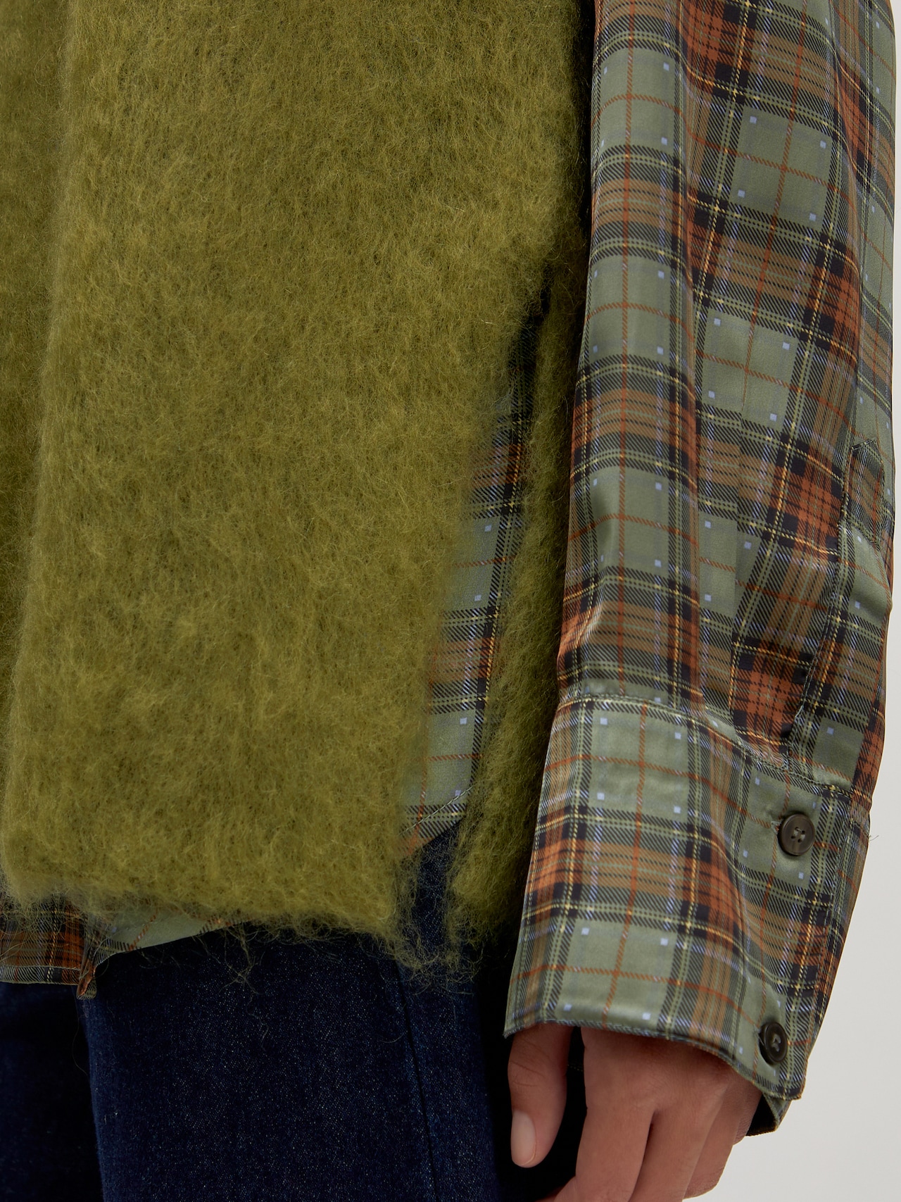 EDITED Produkte Pullunder aus Wollmix 'Thanya' grün