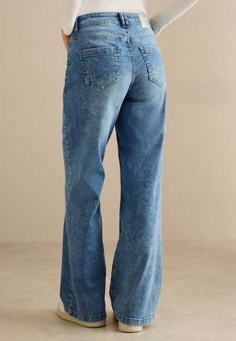 CECIL Loosefit Wide Leg Jeans in Blau