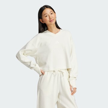 ADIDAS SPORTSWEAR Sports sweatshirt 'All Szn' in White: front