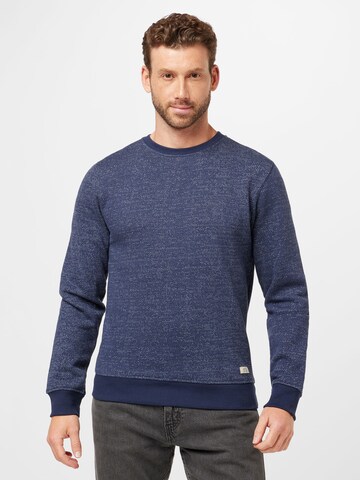 Sweat-shirt BLEND en bleu : devant