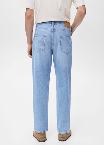 MANGO MAN Tapered Jeans 'Lori' in Blue