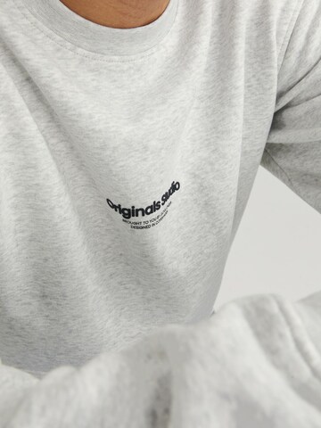 Sweat-shirt 'JORVesterbro' JACK & JONES en blanc