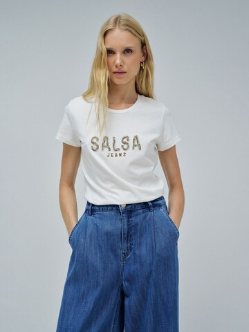 Salsa Jeans Shirt in White: front