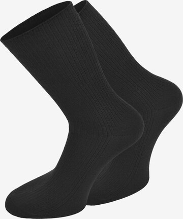 normani Socks in Black: front