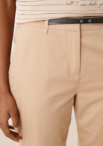 regular Pantaloni chino di s.Oliver BLACK LABEL in beige