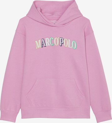 Sweat-shirt Marc O'Polo en rose : devant