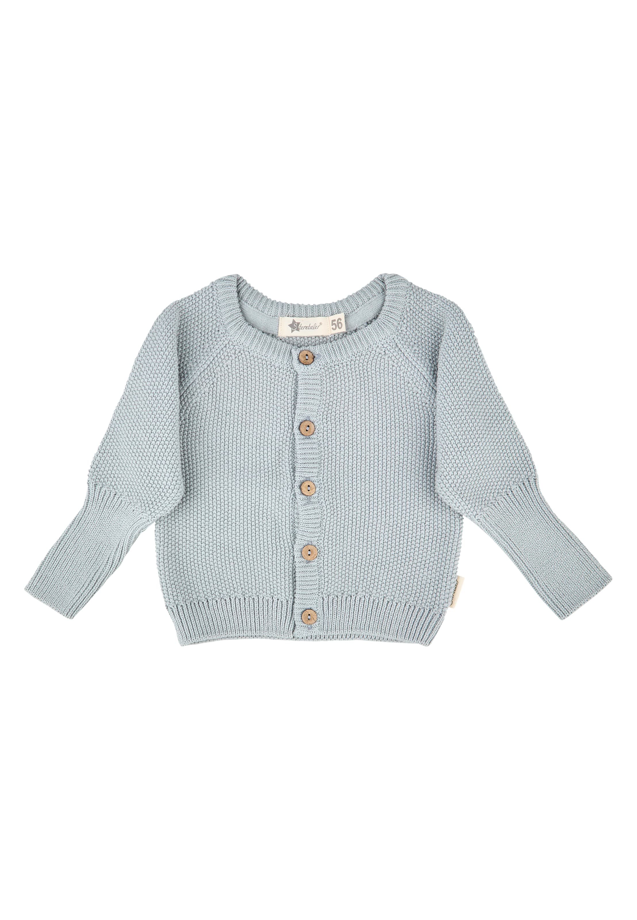 STERNTALER Strickjacke in Grau: Vorderseite