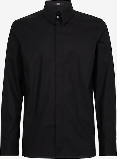 Karl Lagerfeld Hemd 'Classic Poplin' in schwarz, Produktansicht