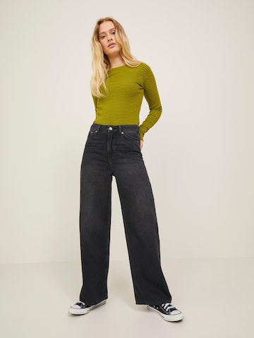 JJXX Wide leg Jeans 'TOKYO' in Zwart