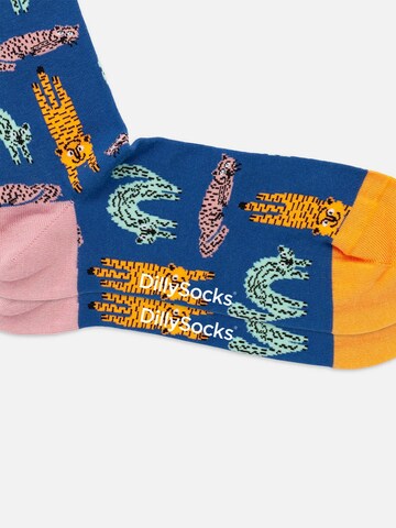 DillySocks Socks 'Pet Trio ' in Blue