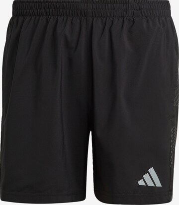 ADIDAS PERFORMANCE Workout Pants 'Own the Run' in Black: front