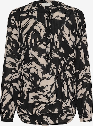 Kaffe Bluse 'Pollie' i sort: forside