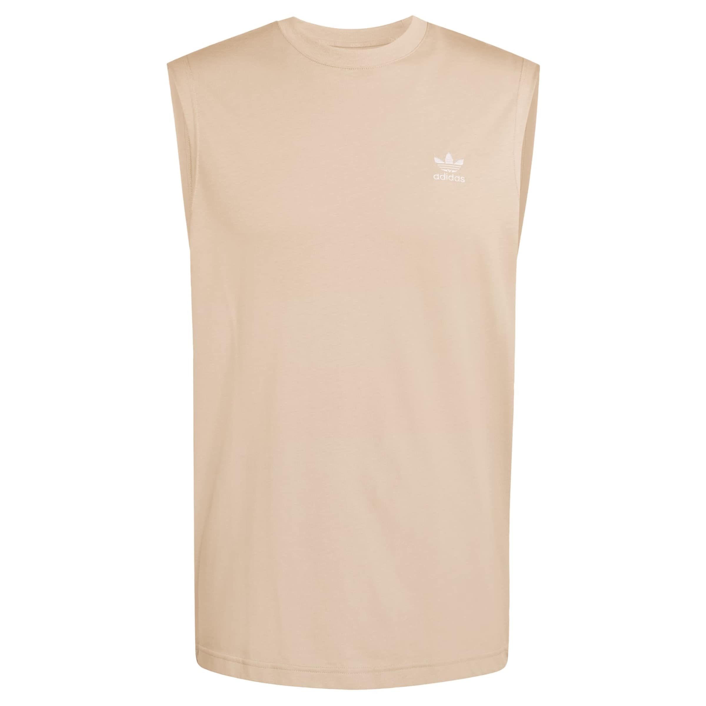 Maglietta 'Trefoil Essentials' di ADIDAS ORIGINALS in beige: frontale