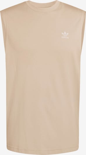 ADIDAS ORIGINALS Majica 'Trefoil Essentials' u bež / bijela, Pregled proizvoda