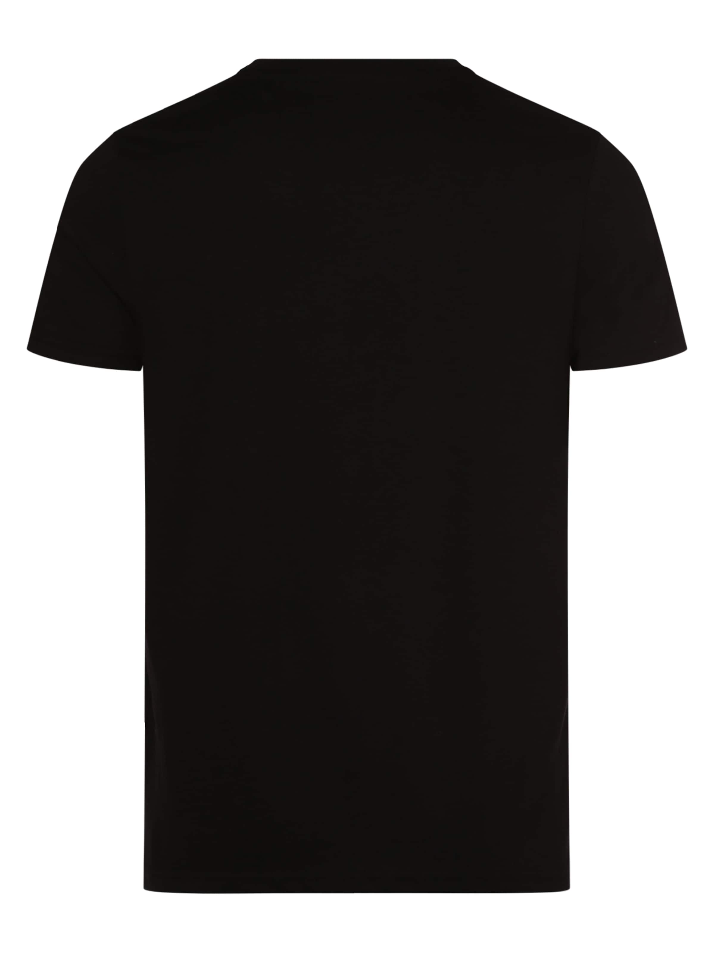 ALPHA INDUSTRIES Tričko – černá