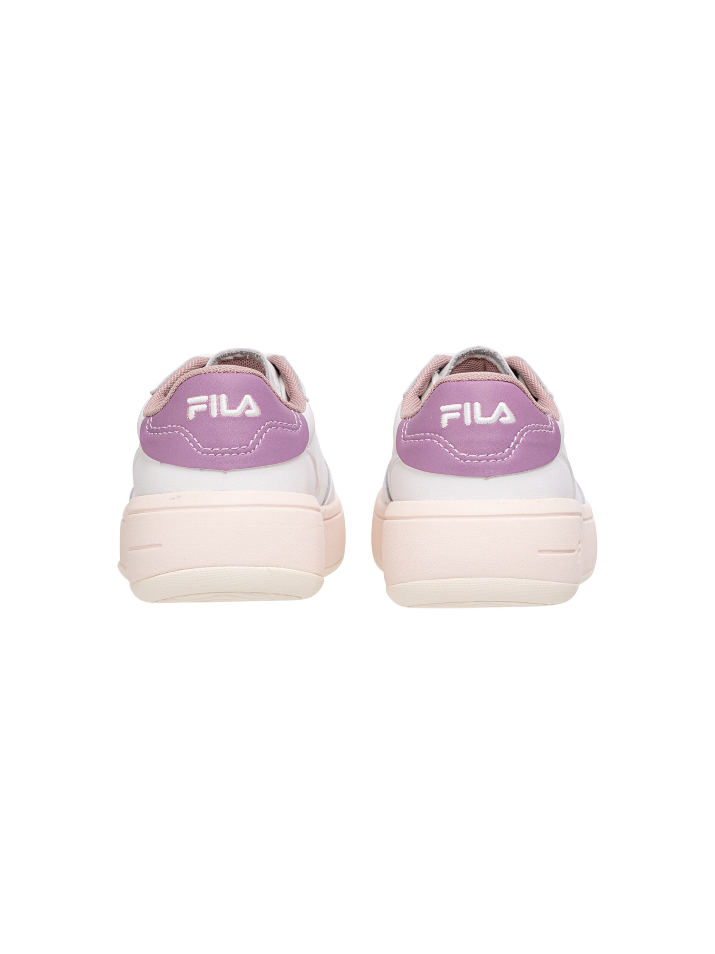 FILA Platform trainers in White