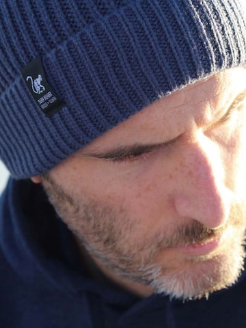 Surf Monkey Beanie in Blue