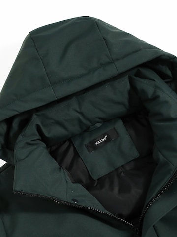YOUTHUP Winter Jacket 'Kuschel' in Green