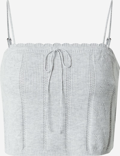 Megzta palaidinė be rankovių iš Tommy Jeans, spalva – margai pilka, Prekių apžvalga