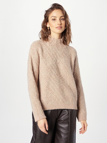 Pullover 'GLAMOUR' di CINQUE in beige: frontale