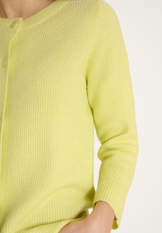 CECIL Knit Cardigan in Yellow