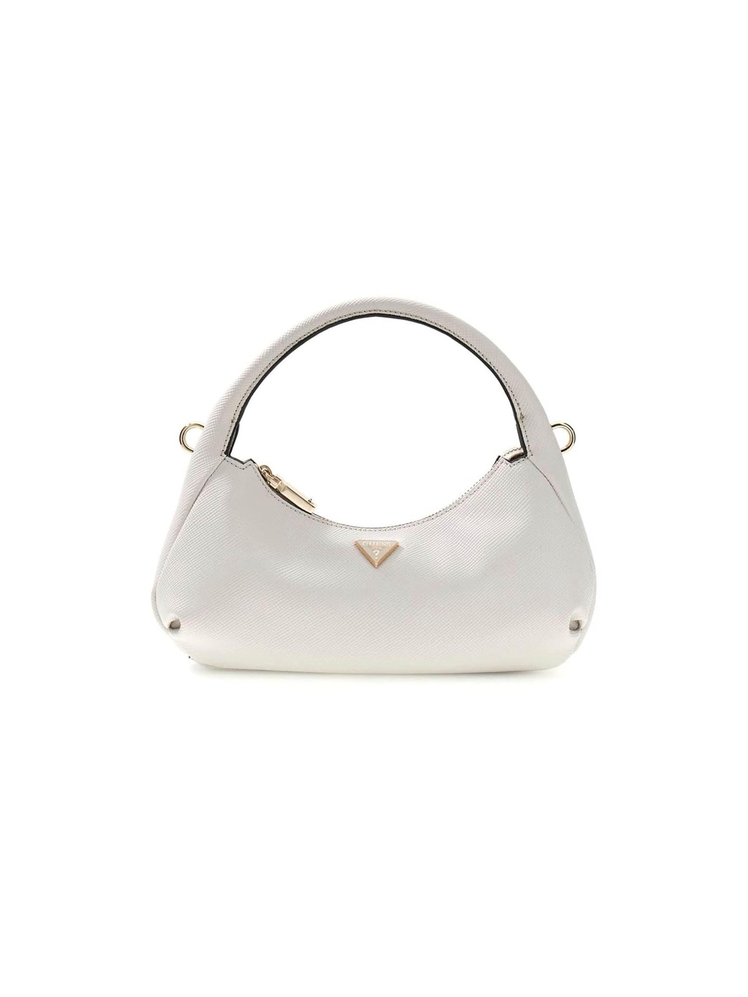 GUESS Handtasche 'Gilda Mini Hobo'‌‌‌‌‌‌‌‌‌‌ in Weiß