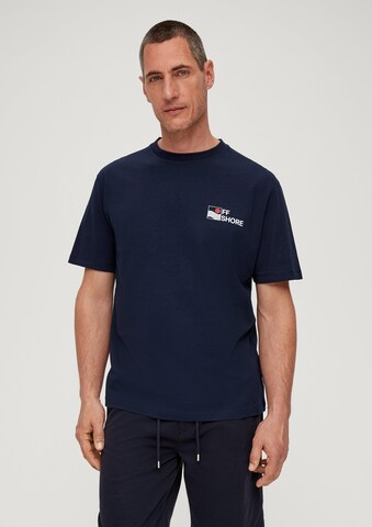 s.Oliver T-Shirt in Blau: Vorderseite