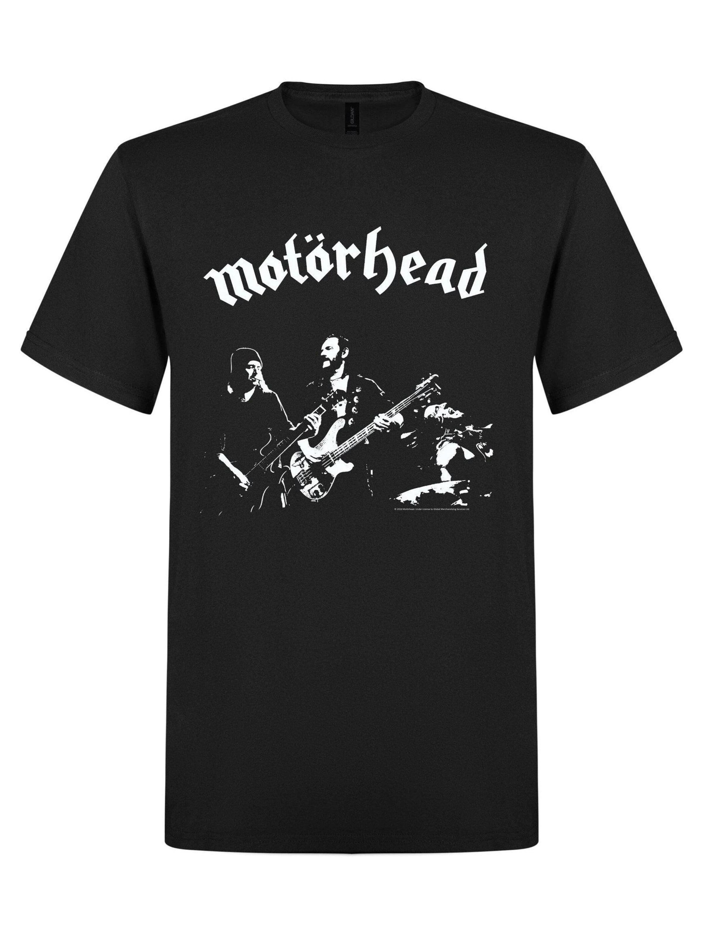 Motörhead Shirt 'Motörhead Rock and Roll band  T-Shirt' in Black: front