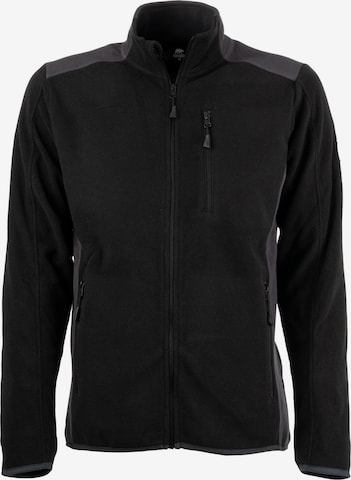FORSBERG Fleecejacke 'Brodir III funktionelle Fleecejacke' in Schwarz: Vorderseite