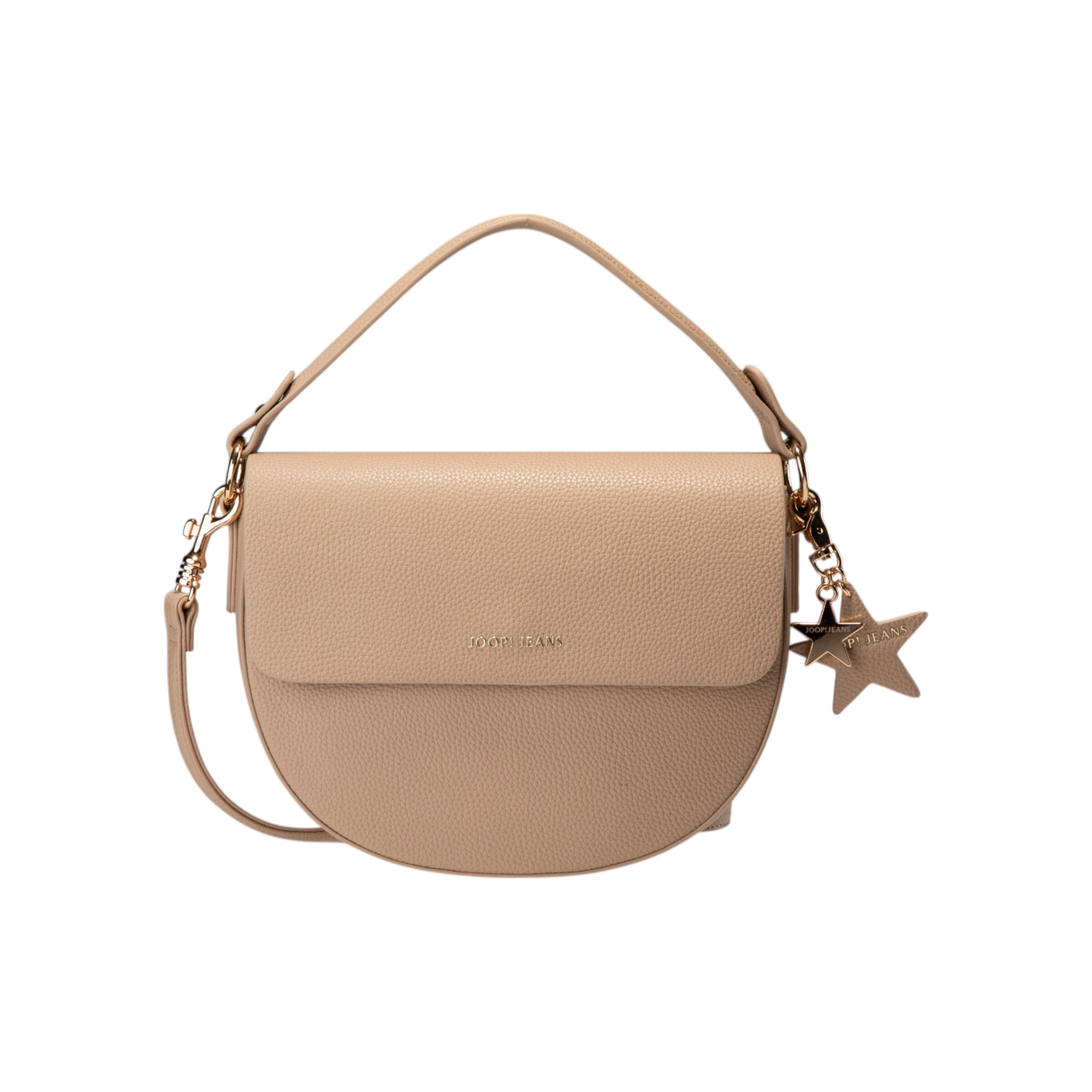 JOOP! Jeans Shoulder Bag in Beige: front