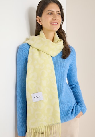 CECIL Schal in Gelb