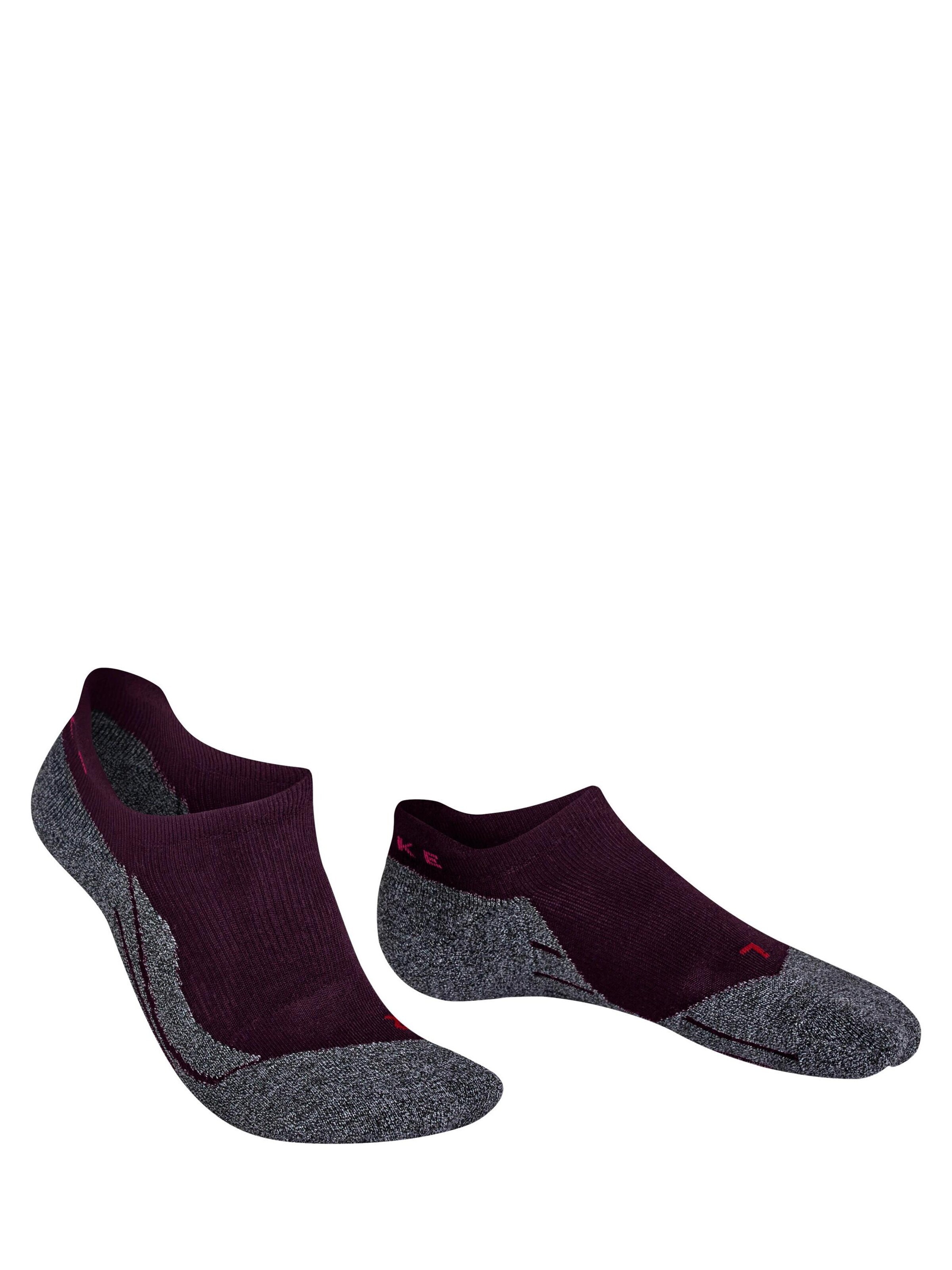 FALKE Athletic Socks 'RU3 Comfort Invisible' in Purple
