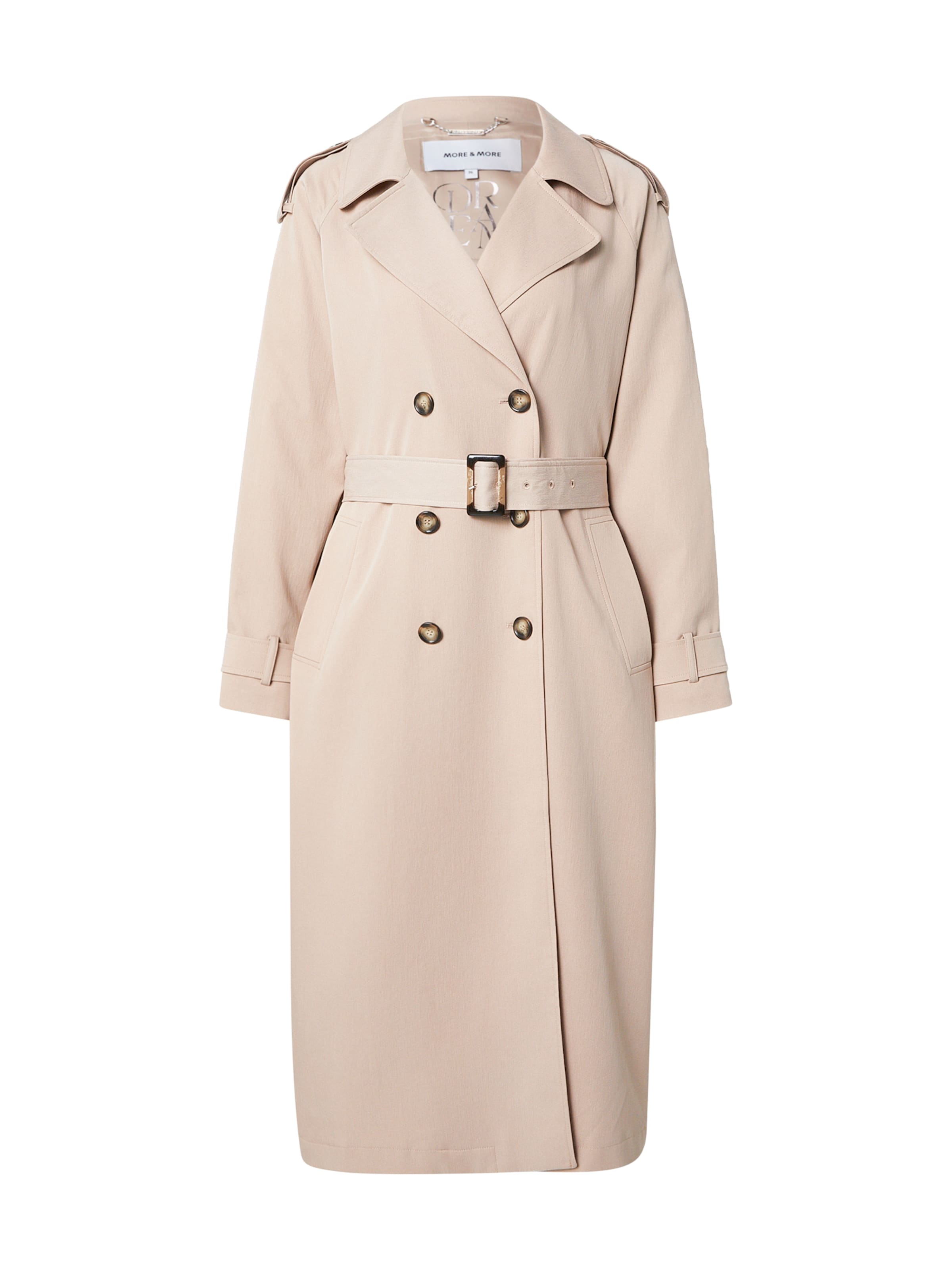 MORE & MORE Mantel in puder, Produktansicht