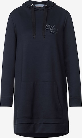 Sweat-shirt STREET ONE en bleu : devant