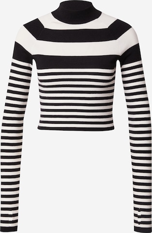 Pull-over Tally Weijl en blanc : devant