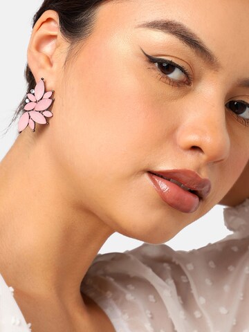 SOHI Náušnice 'Katara' – pink: přední strana
